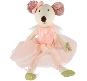 Teddies My/Myka baletka sedc ltka 20cm rov v sku 0+