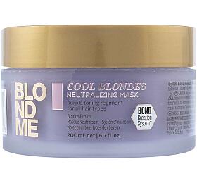 Schwarzkopf Professional BlondMe Cool Blondes neutralizan maska na blond vlasy 200 ml