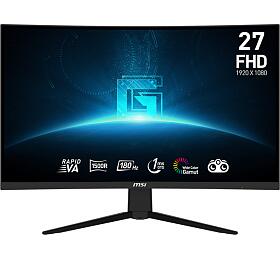 MSI Gaming monitor G27C3F, 27" Rapid VA zakiven / FHD / 180Hz / 1ms / DP / 2xHDMI