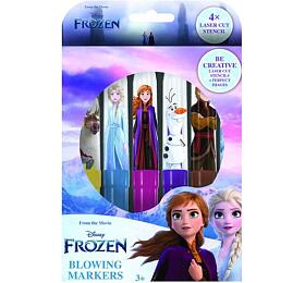 Fixy foukac se ablonami Frozen 6ks TEDDIES