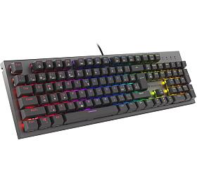 GENESIS genesis hern mechanick klvesnice THOR 303/RGB/Outemu Red/Drtov USB/CZ-SK layout/ern (NKG-1876)