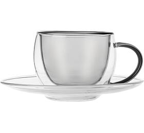 Dvoustnn hrnek s podlkem Orion DOUBLE 0,1 l 2 ks