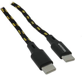 Kabel USB-C/USB-C PD 30W 60cm,opletený