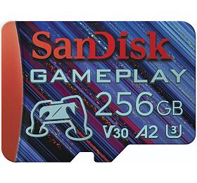 SanDisk GamePlay microSDXC UHS-I Card, 256 GB GamingmicroSDXC,190 MB/s (ten),130 MB/s (zpis)