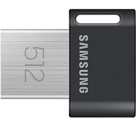 Samsung FIT Plus/512GB/USB 3.2/USB-A/Titan Gray (MUF-512AB/APC)