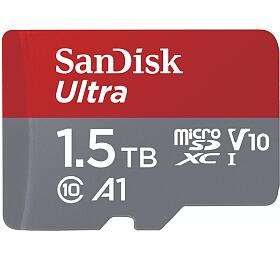 Pamov karta SanDisk Ultra microSDXC 1,5 TB + SD Adapter 150 MB/s A1 Class 10 UHS-I