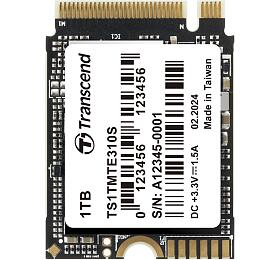 Transcend MTE310S 1TB SSD disk M.2 2230, NVMe PCIe Gen4 x4, 3D TLC, DRAM-less, 5000MB/s R, 3500MB/s W (TS1TMTE310S)