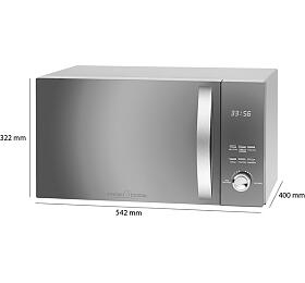 Proficook MWG 1176 mikrovln trouba 23L,gril,hork vzduch
