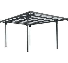 Hlinkov pergola LANITPLAST ALU 53 antracit + bronz PC LG4121