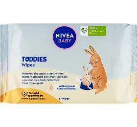 Nivea Baby Toddies Multifunkn ubrousky, 57 ks