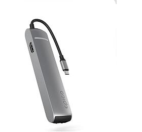 Epico Hub slim USB-C 6v1 8K vesmrn ed