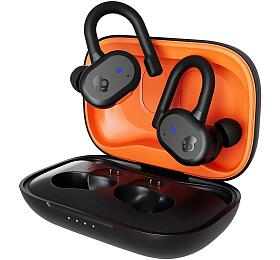 Bezdrtov sluchtka Skullcandy Push Active, ern/oranov