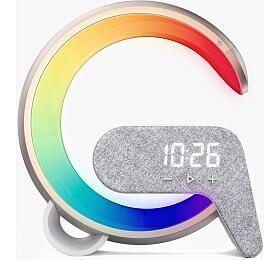 LED relaxan lampika Immax FLAMINGO s QI nabjenm, budk, RGB, USB vstup,BT, zlat