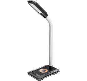 LED stoln lampika Immax GAMER RGB, QI nabjen , USB vstup ern