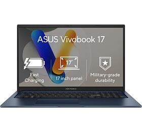 ASUS Vivobook 17 - i3-1315U/8GB/512GB SSD/17,3"/FHD/IPS/2y PUR/Win 11 Home/modr (X1704VA-AU402W)