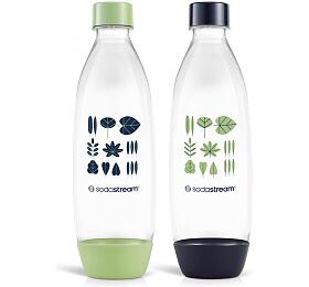 Nhradn lhev SodaStream FUSE 2x1l, zelen/modr