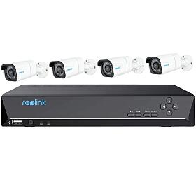 Reolink NVS8-8MB4 set videorekordr a 4ks IP kamera P330, 8x PoE, vetn 2TB HDD ( max. 2x 6TB ), VGA, HDMI, IP kamery 8