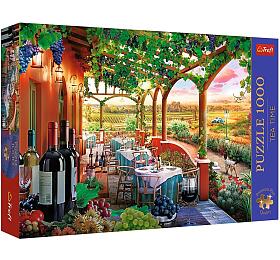 TREFL Puzzle Premium Plus - ajov as: Italsk vinice 1000 dlk 68,3x48cm v krabici 40x27x6cm