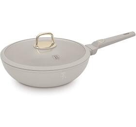 BERLINGERHAUS Pnev WOK s titanovm povrchem a poklic 28 cm Sahara Collection BH-8064