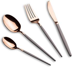 BERLINGERHAUS Sada pbor nerez 24 ks letn Taupe - Rose Gold BH-3071
