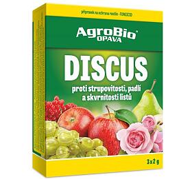 Přípravek proti strupovitosti, padlí a skvrnitosti AGROBIO Discus 3x2g