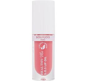 Olej na rty BOURJOIS Paris Healthy Mix Clean &amp; Vegan S.O.S Lip Oil, 4,5 ml, odstn 4 Pink Passion