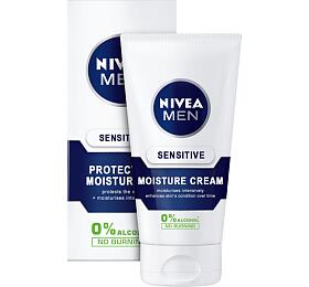 Nivea Men Sensitive pánský pleťový krém, 75 ml