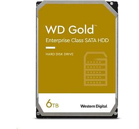 Western Digital WD GOLD WD6004FRYZ 6TB, SATA III 3.5&quot;, 256MB 7200RPM, 267MB/s, CMR, Enterprise