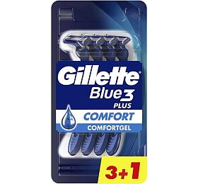 GILLETTE Blue3 Plus Comfort 3 + 1 ks