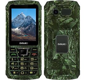 EVOLVEO StrongPhone Z6, 2,8&quot; vodotsn odoln / 2xSIM / 2px / micro SDHC/4000mAh/camo (SGP-Z6-HNT)