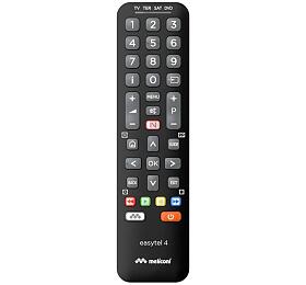 Dálkové ovládání Meliconi, 808060, EASYTEL 4, univerzální, pro 4 zařízení, 2 programovací režimy, 34 kláves
