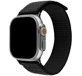 Nylonov emnek FIXED Nylon Sporty Strap pro Apple Watch Ultra 49mm, ern