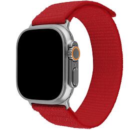 Nylonov emnek FIXED Nylon Sporty Strap pro Apple Watch Ultra 49mm, erven