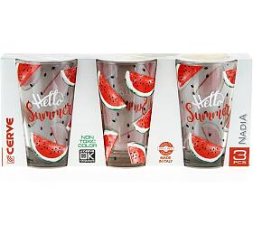 Cerve SKLENICE SET 3KS SUMMER COCOMERA 310ML LONGDRINK