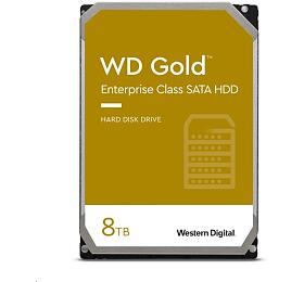 Western Digital WD GOLD WD8005FRYZ 8TB, SATA III 3.5&quot;, 256MB 7200RPM, 267MB/s, CMR, Enterprise