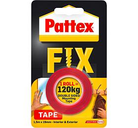 Pattex Fix oboustrann extra siln lepic montn pska, nosnost 120 kg, 1,5 m  19 mm