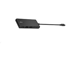 ASUS DC201 Dual 4K USB-C Dock, male: USB-C; female: HDMI,USB-A/C,RJ-45,PowerDelivery:100W (90XB094N-BDS000)