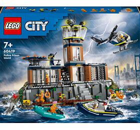 LEGO CITY 60419 Policie a vzen na ostrov