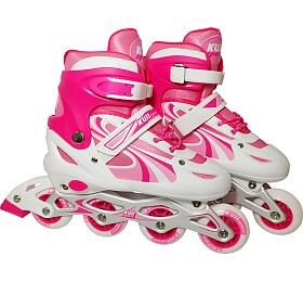 Dtsk inline brusle KUBIsport CS310K, rov, velikost 35-38