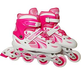 Dtsk inline brusle KUBIsport CS310K, rov, velikost 31-34