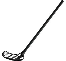 Florbalov hl KUBIsport Master 95 cm, lev, ern