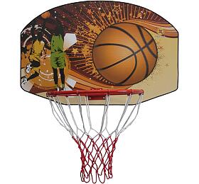 Basketbalov deska 90 x 60 cm s koem