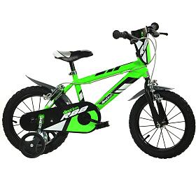 Dino bikes 416U zelená 16" 2023 dětské kolo