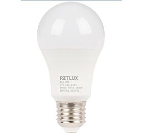 LED rovka Classic Retlux RLL 600 A60 E27 bulb 7W WW D