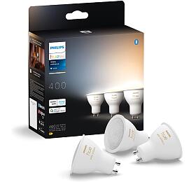 Hue WA sada 3x rovka LED GU10 4,2W 400lm 2200-6500K CRI80 IP20 Philips HUE