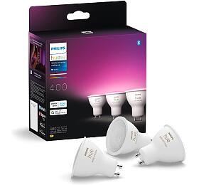 Hue WACA sada 3x rovka LED GU10 4,2W 400lm 2000-6500K RGB CRI80 IP20 Philips HUE