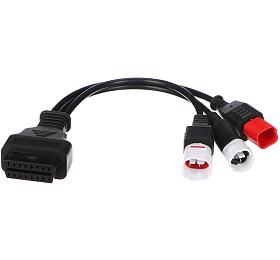 OBD-II redukce 3-pin/4-pin/6-pin pro moto Yamaha a Honda MECHANIC CABLE 23 SIXTOL