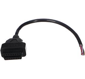 OBD-II prodluovac kabel samice s 16 piny ukonen 30cm kabely MECHANIC CABLE 27 SIXTOL