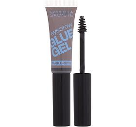 asenka na obo Gabriella Salvete Denim Story Brow Style Eyebrow Glue Gel, 6 ml, odstn Dark Brown