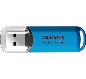 A-Data ADATA Flash Disk 64GB C906, USB 2.0, modrá (AC906-64G-RWB)